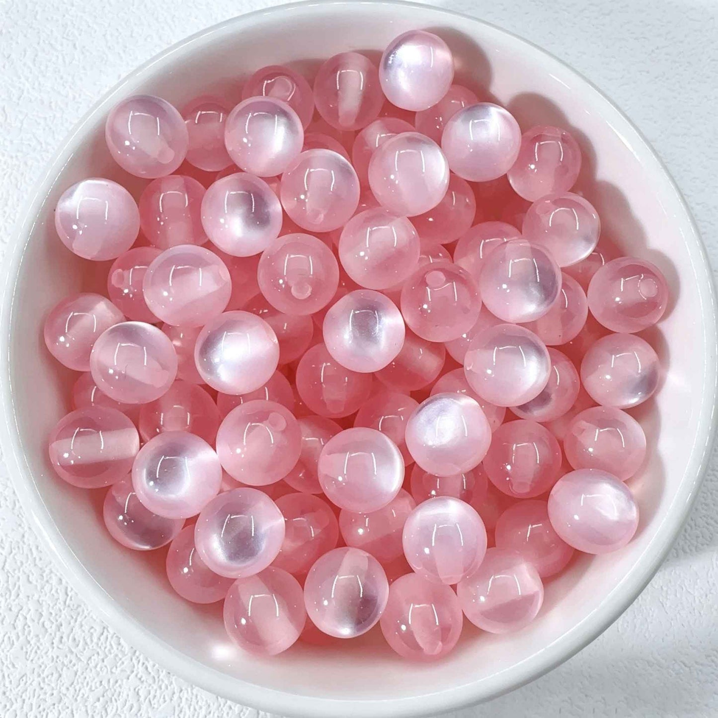 10mm Cat Eye Stone DIY Loose Beads for Bracelets & Necklaces