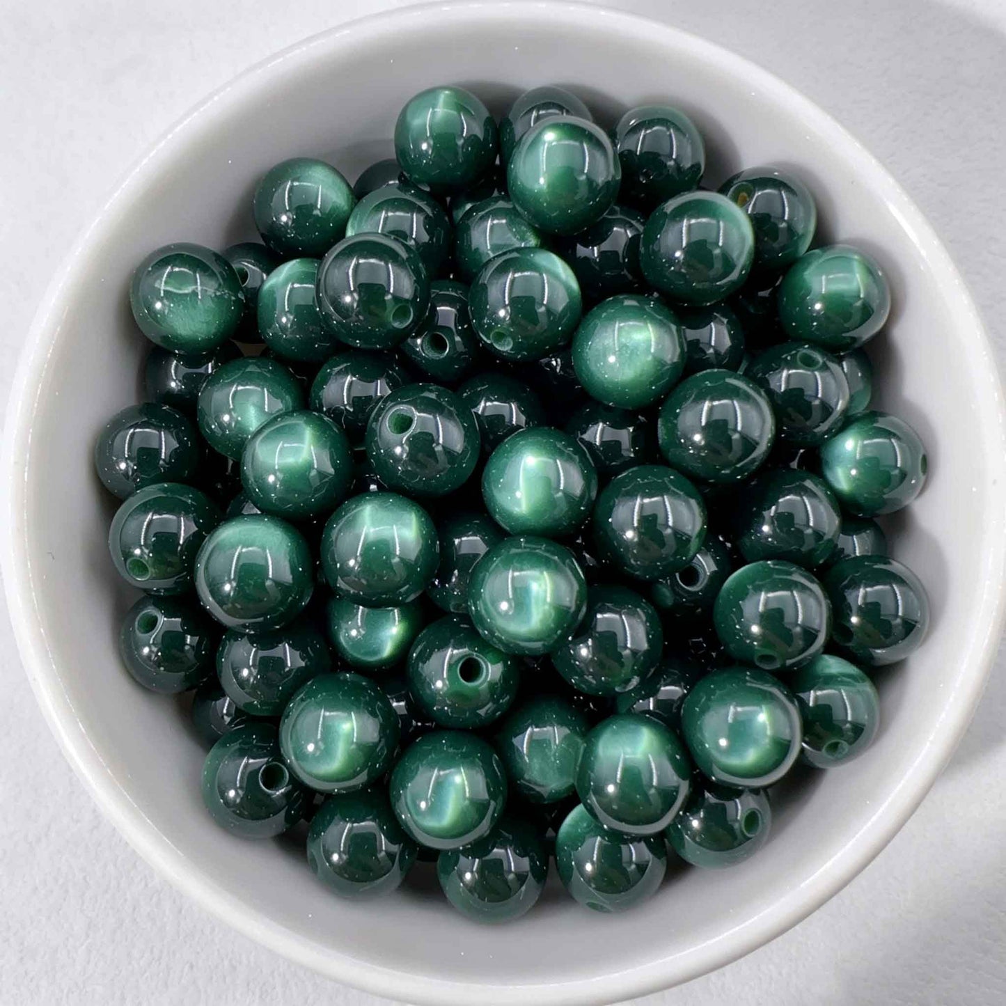 10mm Cat Eye Stone DIY Loose Beads for Bracelets & Necklaces