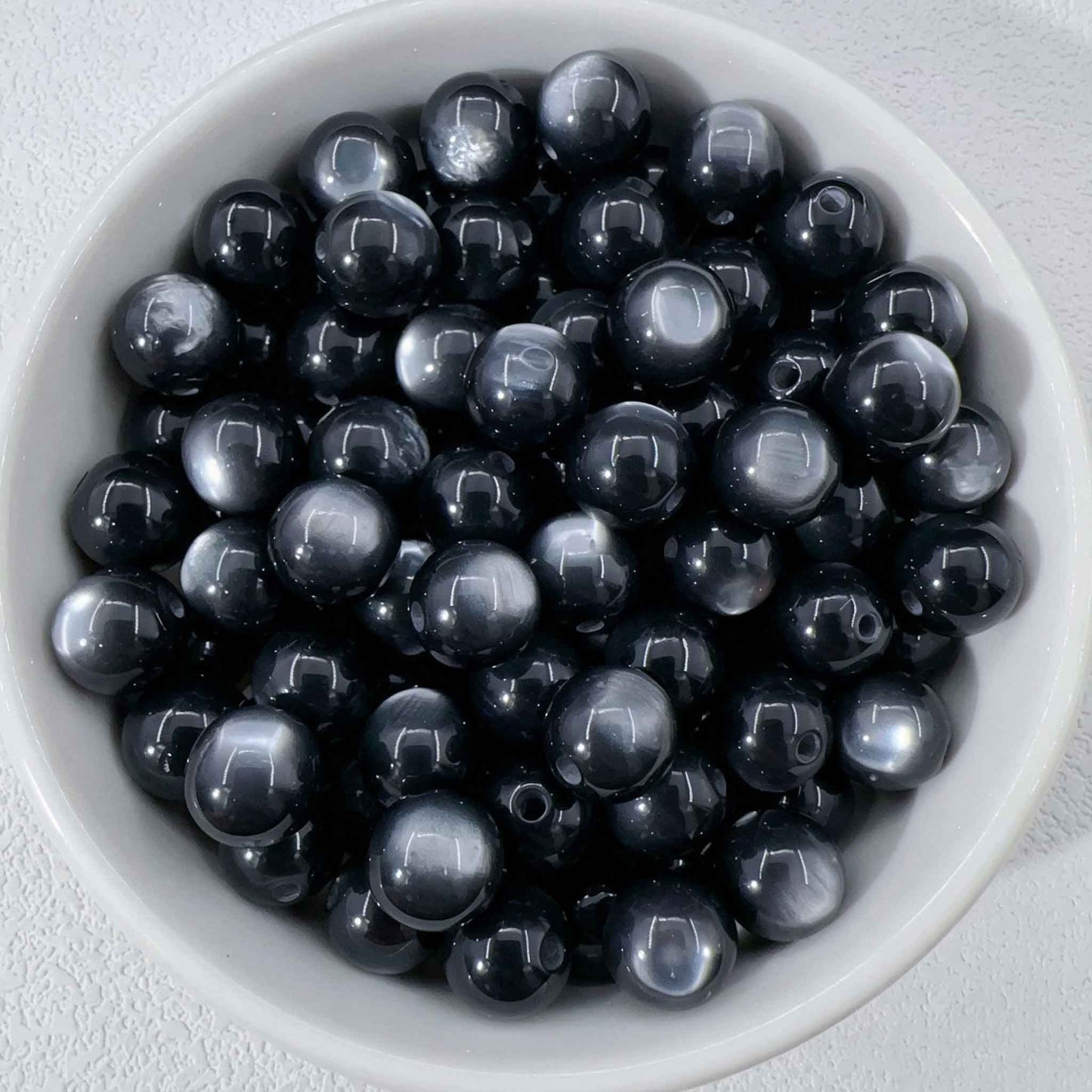 10mm Cat Eye Stone DIY Loose Beads for Bracelets & Necklaces
